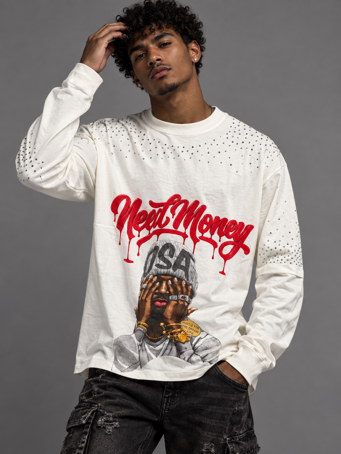 LONG SLEEVE NEED MONEY